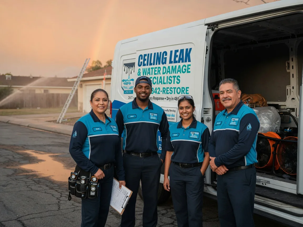 Ceiling Leak Cleanup company in Plainfield, OH